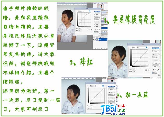 利用Photoshop曲线和抽出简单几步扣图法