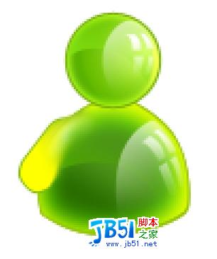 用Photoshop轻松打造透明的MSN水晶图标