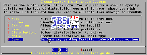 菜鸟学装FreeBSD5.1图解