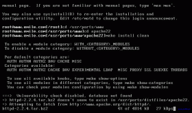 FreeBSD6.2上搭建apache2.2.4+mysql5.1.7+php5.2.1+phpmyadmin