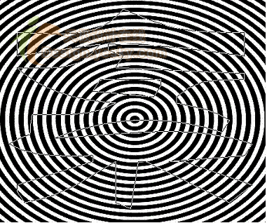 Photoshop教程用定义图案巧绘指纹字特效
