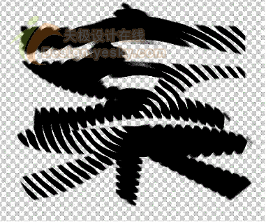 Photoshop教程用定义图案巧绘指纹字特效(2)