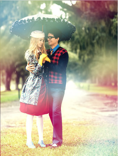 用Photoshop营造出浪漫甜蜜的效果 PS浪漫图片美化教程