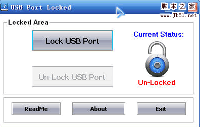 USB Port Locked (USB端口锁工具) v6.0 绿色免费版