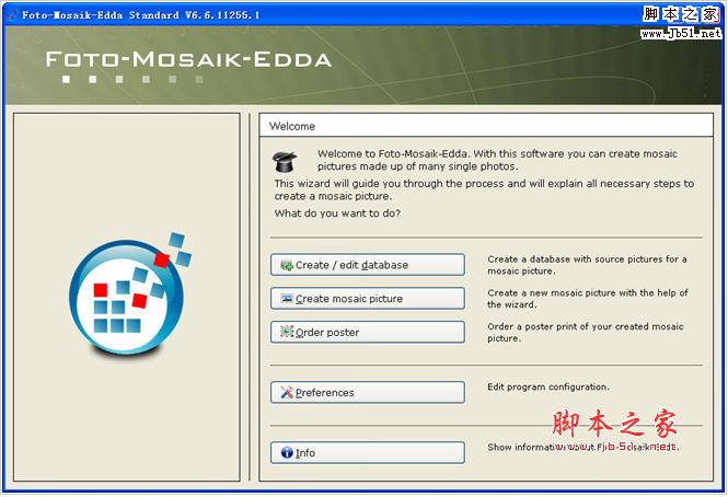 图片、海报制作软件 Foto-Mosaik-Edda v7.5.17088  英文绿色版
