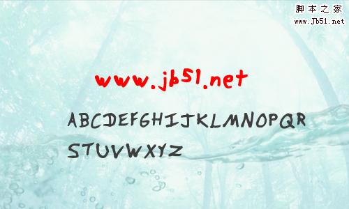 Dan Toth字体 涂鸦英文字体