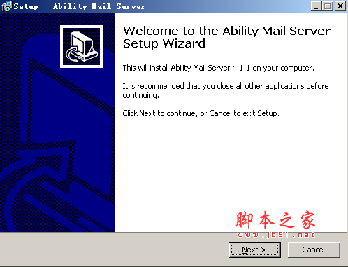 Ability Mail Server(网络邮件服务器软件)2014 v4.2.1 英文安装