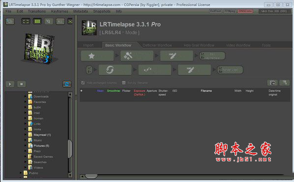 LRTimelapse(延迟摄影编辑渲染软件) v6.5.4 Build 896 安装特别版 x64