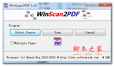 WinScan2PDF v6.61 绿色免费多语言版 