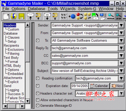 Gammadyne Mailer(个性化邮件软件) v61.0 官方英文安装版