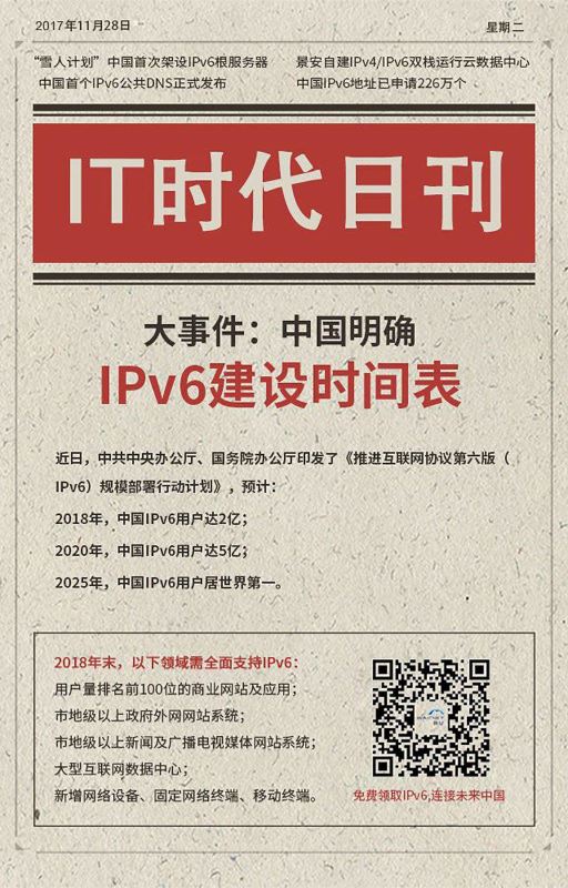 新网络革命——景安网络助力IPv6国家级战略全面实施