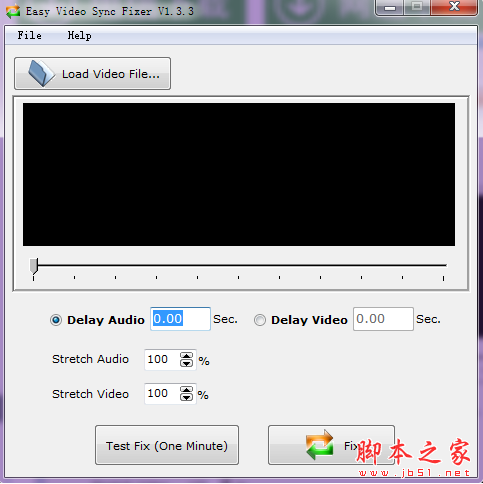 Easy Video Sync Fixer(免费视频音频同步工具) V1.3.4 免费安装版