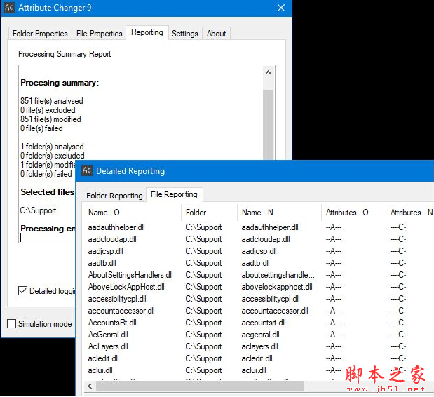 Attribute Changer 9(文件属性修改工具) v9.10 免费安装版