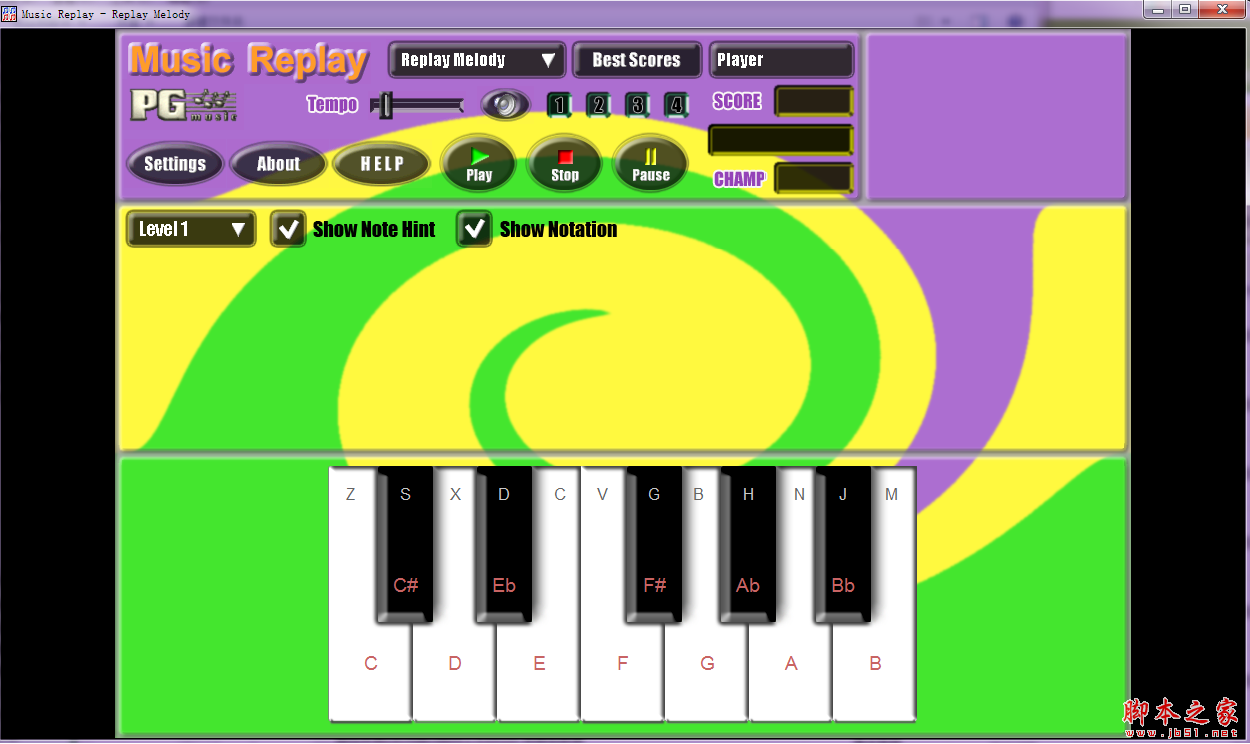 Music Replay(五线谱旋律音练习软件) V1.0 免费绿色版