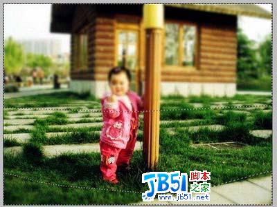 Photoshop调出室外儿童的可爱暖色调的方法