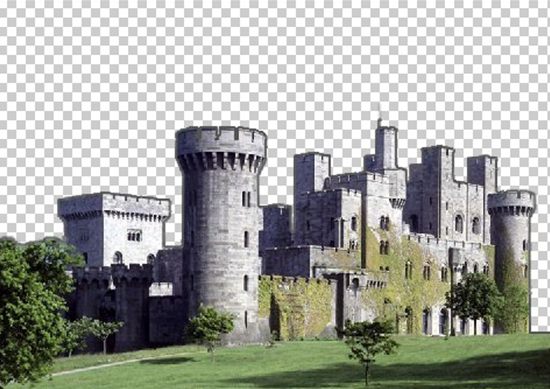 Photoshop照片合成 恐怖城堡教程