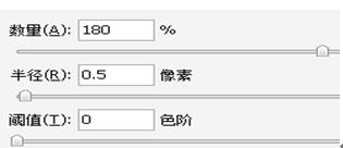 PS减少杂色选项通道设置自然快速去斑