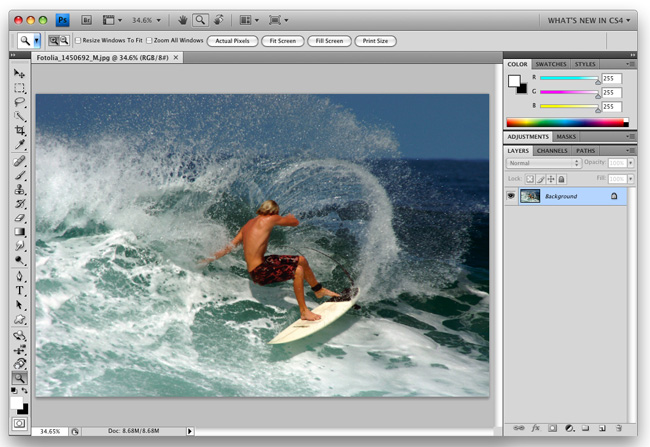Photoshop CS4最新窗口截图教程