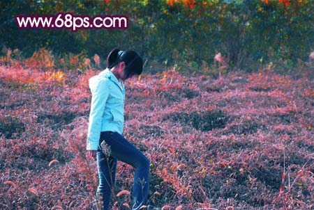 Photoshop调出乏色照片的梦幻效果教程