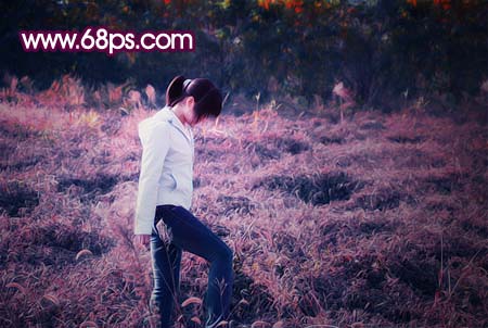 Photoshop调出乏色照片的梦幻效果教程