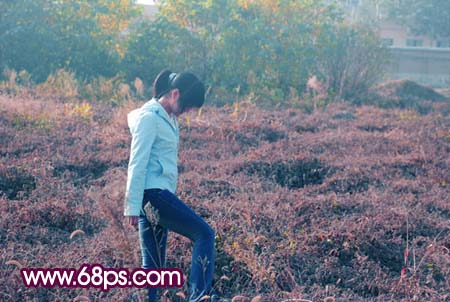 Photoshop调出乏色照片的梦幻效果教程