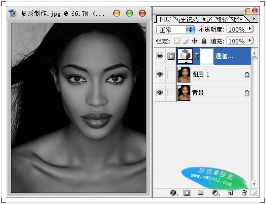 Photoshop制作黄金首饰模特广告色调