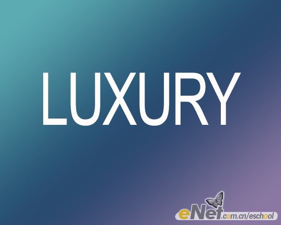 Photoshop 立体透视花纹字