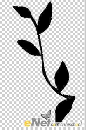 Photoshop 立体透视花纹字