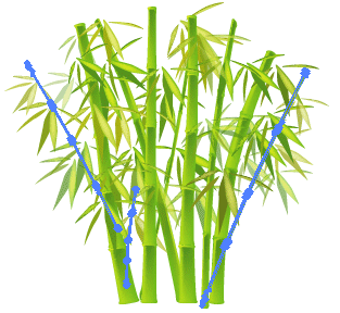 Illustrator教程:制作大片竹林-脚本之家