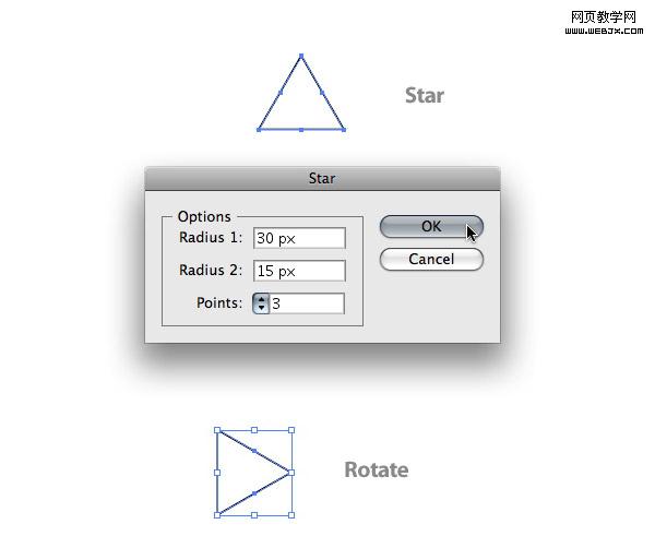 Illustrator教程:制作矢量电影场记板图标_jb51.net18