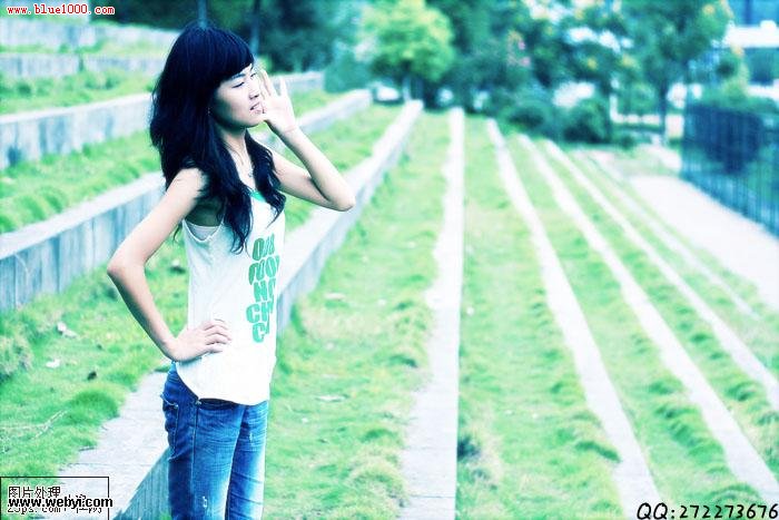 Photoshop非主流调色教程：操场悸动的青春追忆