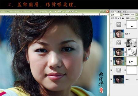 photoshop 偏暗偏紅的人物照片快速修復