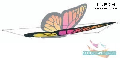 Flash cs3仿真艺术设计2.6：轻松制作飞舞的蝴蝶