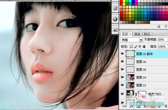 Photoshop 超强美化偏色的人物照片