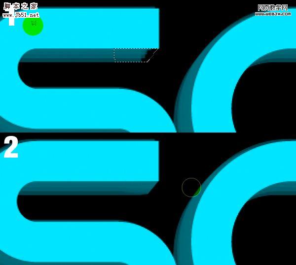 Photoshop 非常华丽的透明玻璃文字