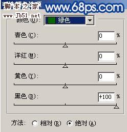 phtoshop 偏灰照片的清爽糖水绿色调
