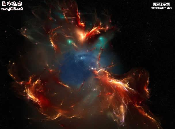 Photoshop 材质合成令人赞美的光环舞者