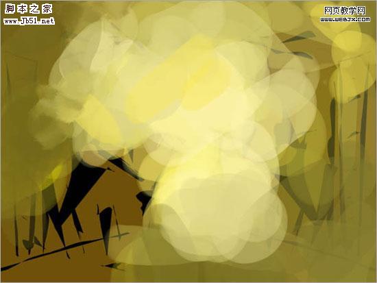 Photoshop 画笔绘制高科技神奇的鹿