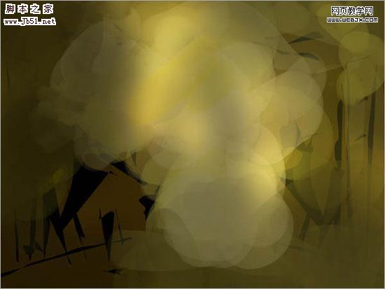 Photoshop 画笔绘制高科技神奇的鹿