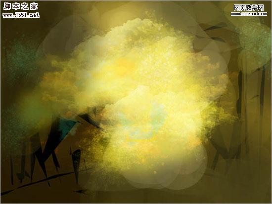 Photoshop 画笔绘制高科技神奇的鹿