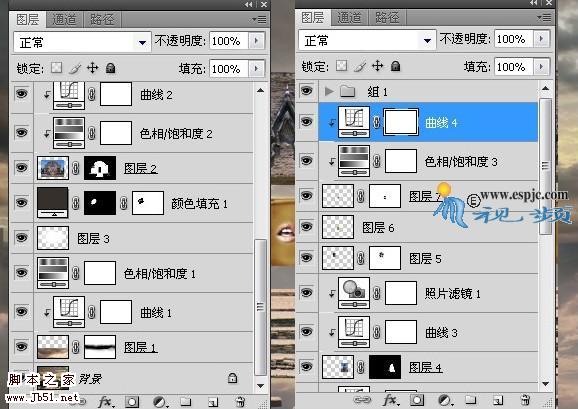 photoshop 经典合成空中的灵异城堡