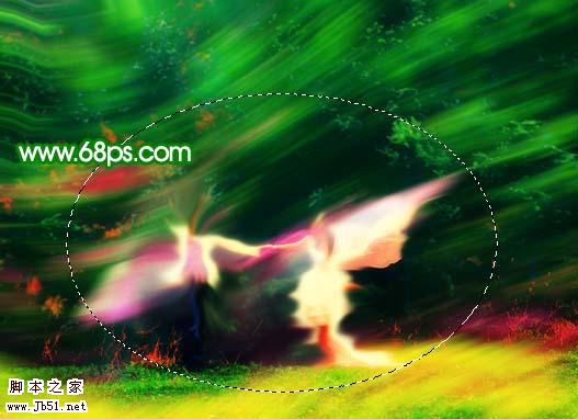 Photoshop 打造梦幻的绿色艺术婚片