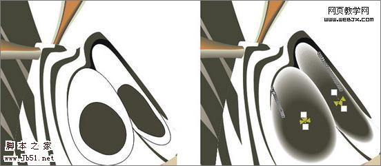 CoreDraw 制作三维卡通斑马