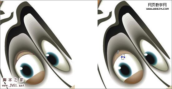 CoreDraw 制作三维卡通斑马