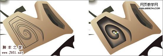 CoreDraw 制作三维卡通斑马