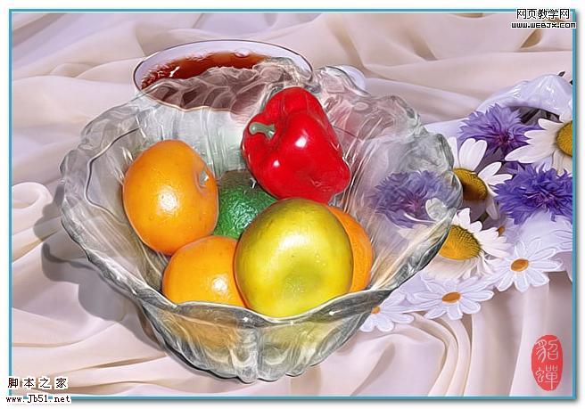 Photoshop 巧妙的抠出透明的玻璃盘