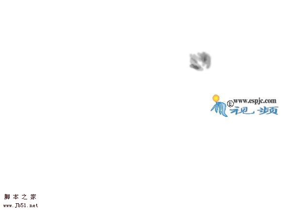 photoshop 鼠绘写意风格水墨荷花