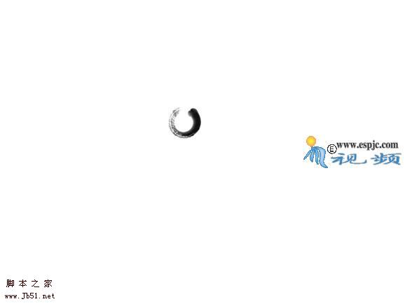 photoshop 鼠绘写意风格水墨荷花