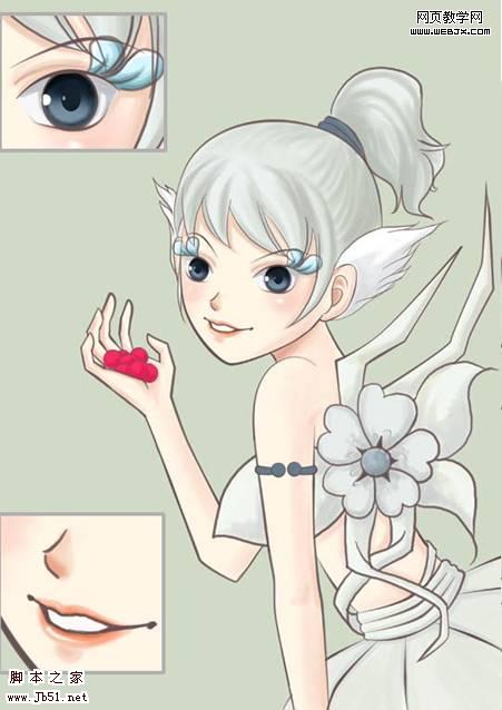 photoshop 鼠绘可爱的森林卡通精灵