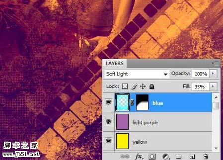 photoshop 多图合成漂亮的潮流人物插画